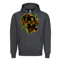 Smoke Hope black history Zipper Hoodie - HowdyJamesFarm