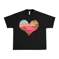Black valentine s day colorful heart Urban Heavy Tee - LillyAllenDesigns