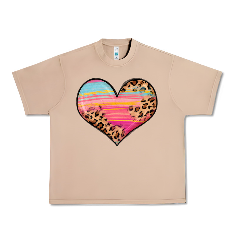 Valentine S Day Colorful Heart Urban Heavy Tee by LillyAllenDesigns | Teevron
