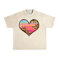 Sandshell valentine s day colorful heart Urban Heavy Tee - LillyAllenDesigns