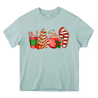 Arona christmas tree cake and coffee cups ado Heavy Core Tee - AdoDesignShop