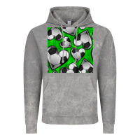 Cloud Rock soccer hearts seamless pattern Vintage Hoodie - BundleAndBundleShop