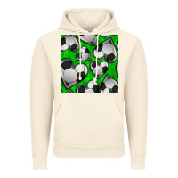 Vintage Artic soccer hearts seamless pattern Vintage Hoodie - BundleAndBundleShop