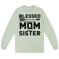 Matcha Blessed Mom And Sister Long Sleeve Tee - Bettercallsaul