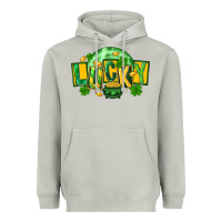Moon Dust St. Patrick's Day lucky Heavyweight Hoodie - FaDigitalArtStudio