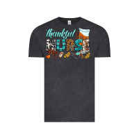 Vintage Black thankful nurse Vintage Tee - BundleAndBundleShop