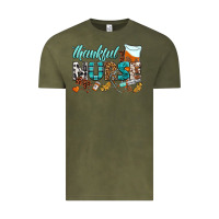 Vintage Olive thankful nurse Vintage Tee - BundleAndBundleShop