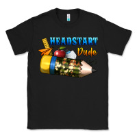 Black headstart dude Classic Tee - BundleAndBundleShop