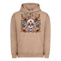 Pigment Burro dia de los muertos Urban Hoodie - CowhideDigitalArt