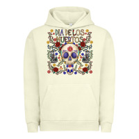 Pigment Pistachio dia de los muertos Urban Hoodie - CowhideDigitalArt