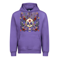Tulip dia de los muertos Urban Hoodie - CowhideDigitalArt