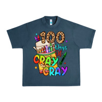 Midnight Navy 100 days of cray cray Urban Heavy Tee - LillyAllenDesigns