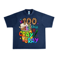 Navy 100 days of cray cray Urban Heavy Tee - LillyAllenDesigns
