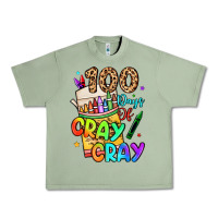 Oil Green 100 days of cray cray Urban Heavy Tee - LillyAllenDesigns