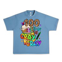Pebble Blue 100 days of cray cray Urban Heavy Tee - LillyAllenDesigns