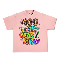 Salmon 100 days of cray cray Urban Heavy Tee - LillyAllenDesigns