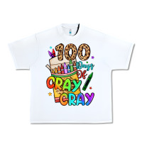 White 100 days of cray cray Urban Heavy Tee - LillyAllenDesigns