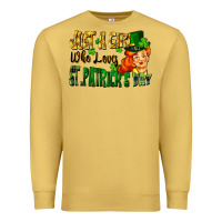 Antique Gold Just a girl who loves St. Patrick's Day Premium Sweatshirt - FaDigitalArtStudio