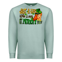 Seafoam Just a girl who loves St. Patrick's Day Premium Sweatshirt - FaDigitalArtStudio