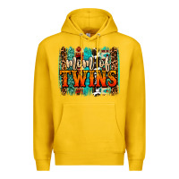 Lemon mom of twins western brushstroke Premium Hoodie - OliviaCreatesArt