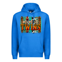 True Royal mom of twins western brushstroke Premium Hoodie - OliviaCreatesArt