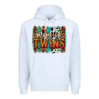 White mom of twins western brushstroke Premium Hoodie - OliviaCreatesArt