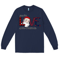 Navy For The Love Of The Christmas Long Sleeve Tee - Bettercallsaul