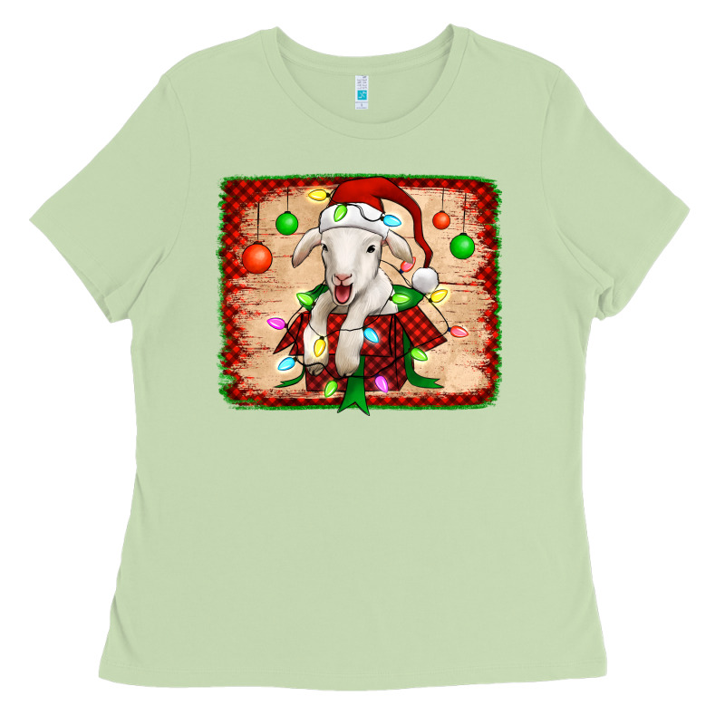 Christmas Lamb Ladies Tee by Jasminsmagicworld | Teevron