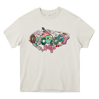 Cream Oncology Nurse western Heavy Core Tee - NancyCooperArtShop