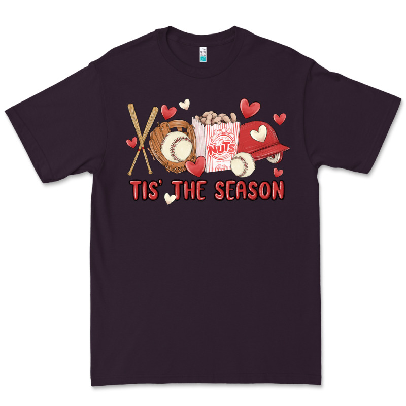 Tis The Season Baseball Premium Tee by MaliasSmallBusiness | Teevron