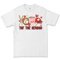 White tis the season baseball Premium Tee - MaliasSmallBusiness