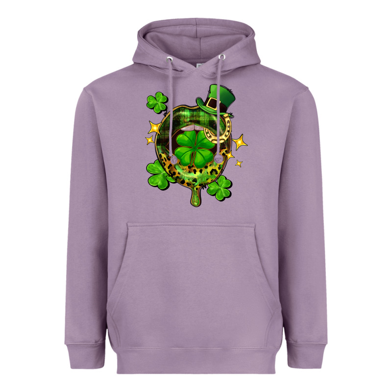 St. Patrick's Day Lip Heavyweight Hoodie by FaDigitalArtStudio | Teevron