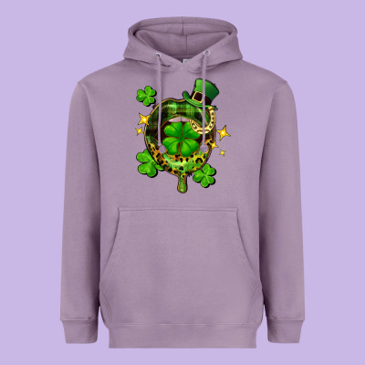 St. Patrick's Day Lip Heavyweight Hoodie Designed By Fadigitalartstudio