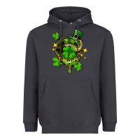 Smoke St. Patrick's Day lip Heavyweight Hoodie - FaDigitalArtStudio