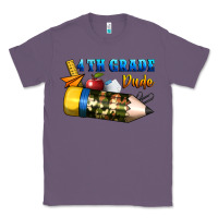 Lavender 4 th grade dude Classic Tee - BundleAndBundleShop