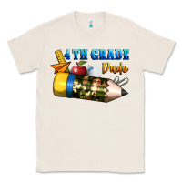 Natural 4 th grade dude Classic Tee - BundleAndBundleShop