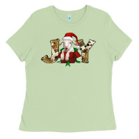 Matcha joy christmas lamb Ladies Tee - Jasminsmagicworld