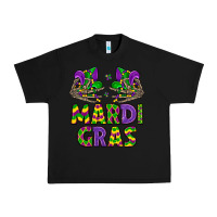 Black mardi gras Urban Heavy Tee - LillyAllenDesigns
