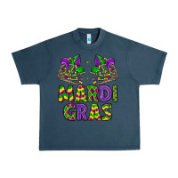 Midnight Navy mardi gras Urban Heavy Tee - LillyAllenDesigns