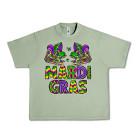 Oil Green mardi gras Urban Heavy Tee - LillyAllenDesigns