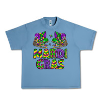 Pebble Blue mardi gras Urban Heavy Tee - LillyAllenDesigns