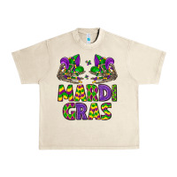 Sandshell mardi gras Urban Heavy Tee - LillyAllenDesigns