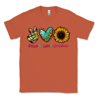 Copper Peace Love Sunshine Classic Tee - RanaPortraitStore