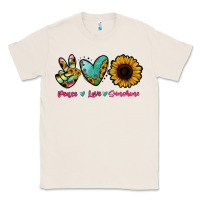 Natural Peace Love Sunshine Classic Tee - RanaPortraitStore