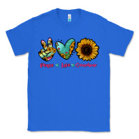 True Royal Peace Love Sunshine Classic Tee - RanaPortraitStore