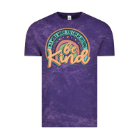 Cloud Purple be kind Vintage Tee - JahusDesignShop