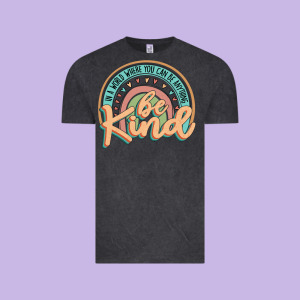 Be Kind Vintage Tee Designed By Jahusdesignshop