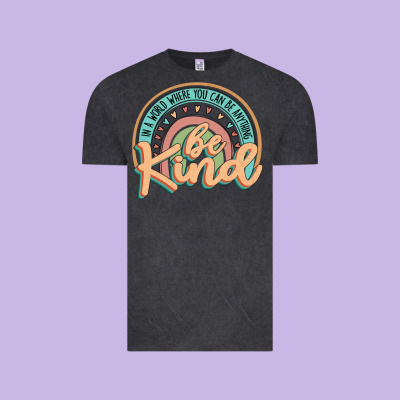 Be Kind Vintage Tee Designed By Jahusdesignshop