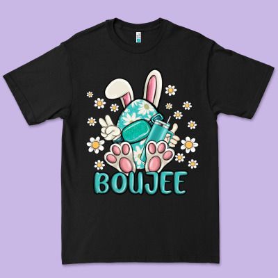 Boujee  Easter  Egg Premium Tee Designed By Maliassmallbusiness