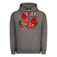 Pigment Tornado christmas crocin around the tree Urban Hoodie - CowhideDigitalArt